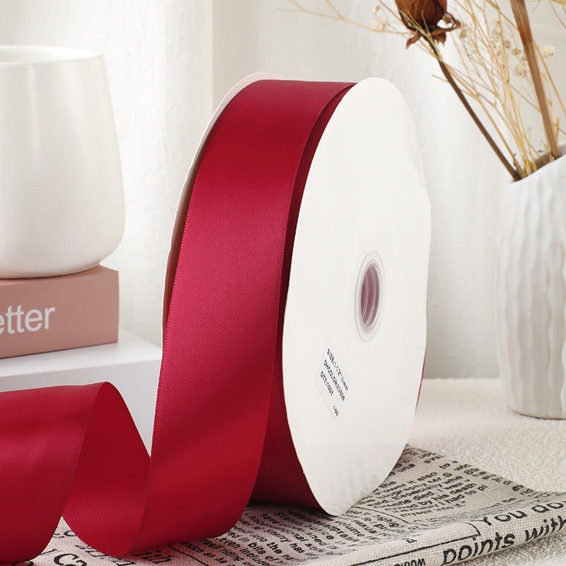 Spot Wholesale | Burgundy wedding polyester ribbons