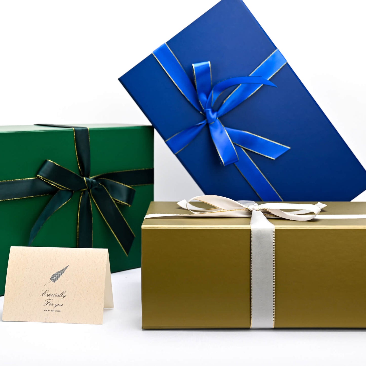 LIFELUM Cyan Gold Gift Box 13.8in