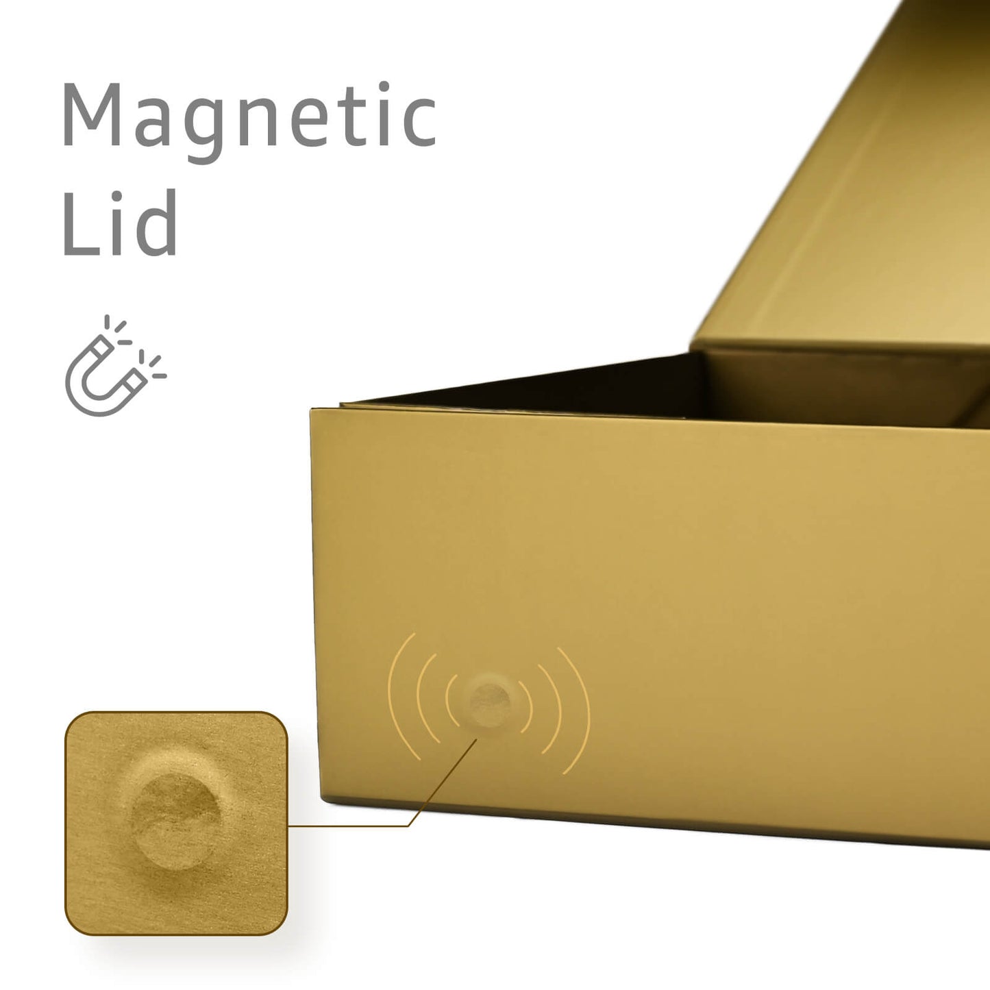 LIFELUM Cyan Gold Gift Box 13.8in