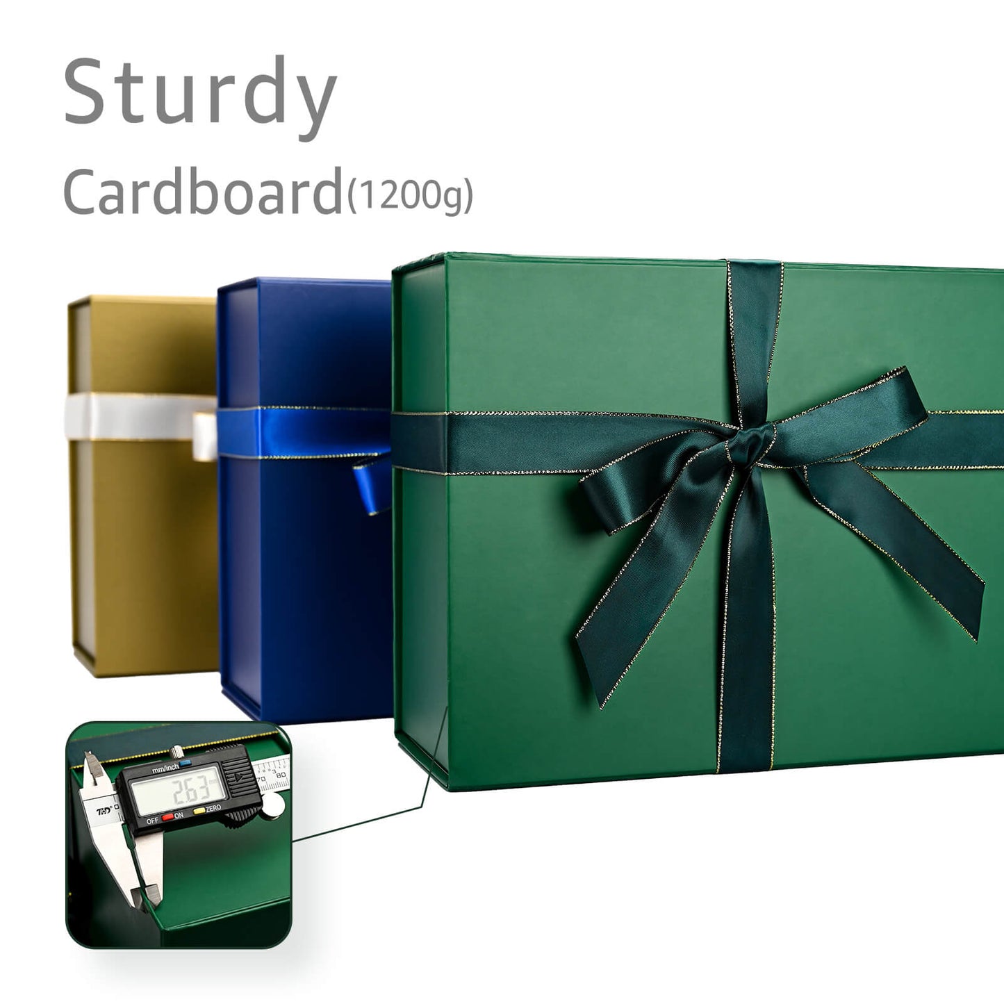 LIFELUM Dark Green Gift Box 13.8in