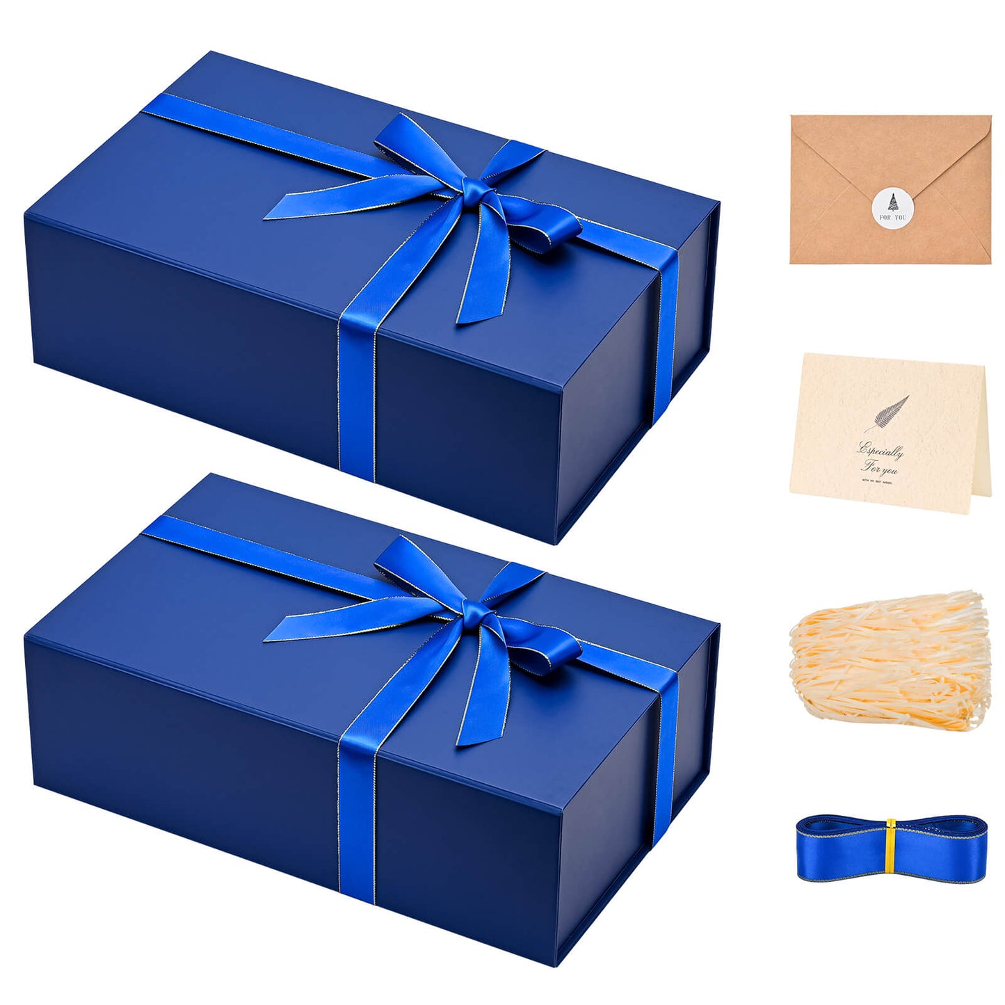 LIFELUM Navy Blue Gift Box 13.8in