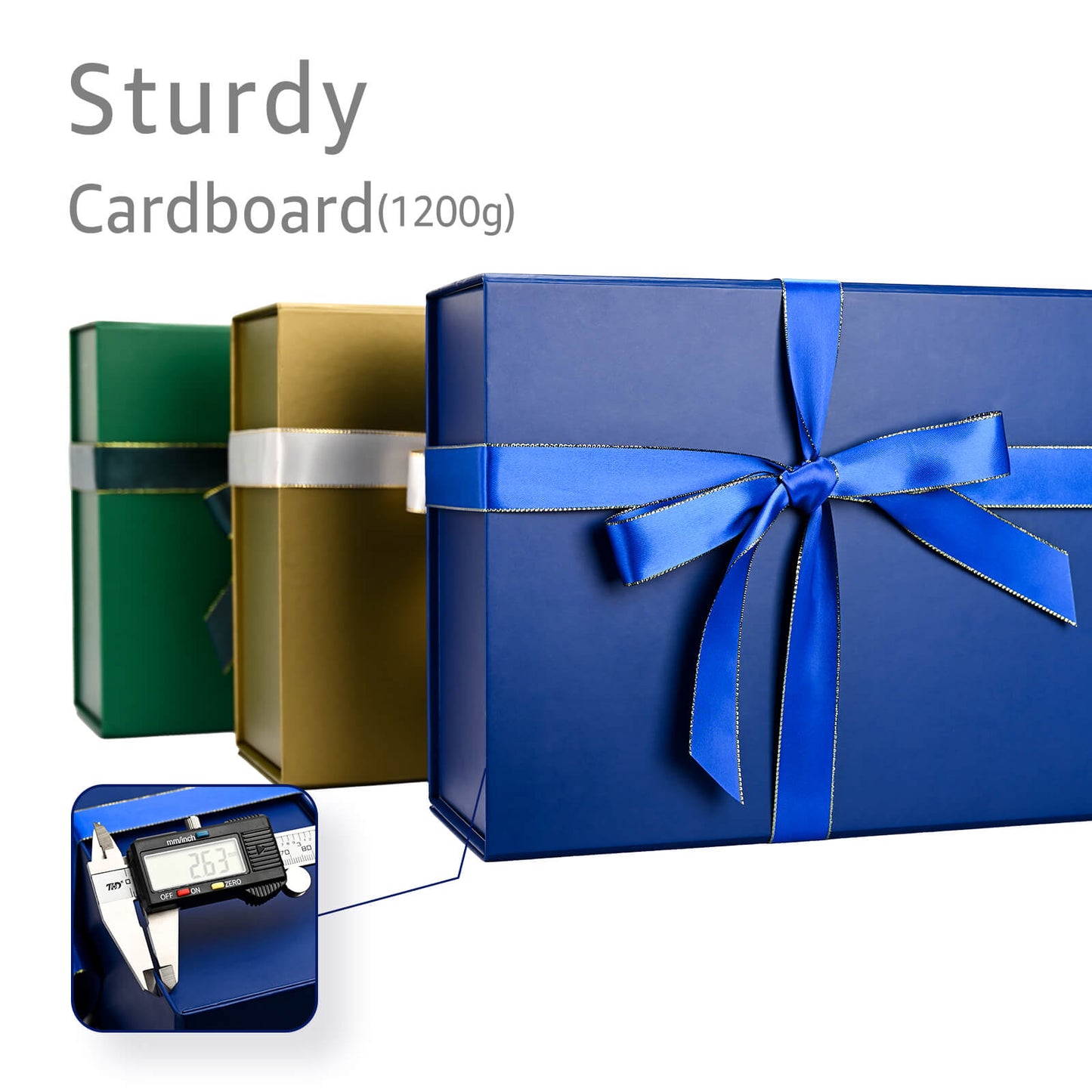 LIFELUM Navy Blue Gift Box 13.8in