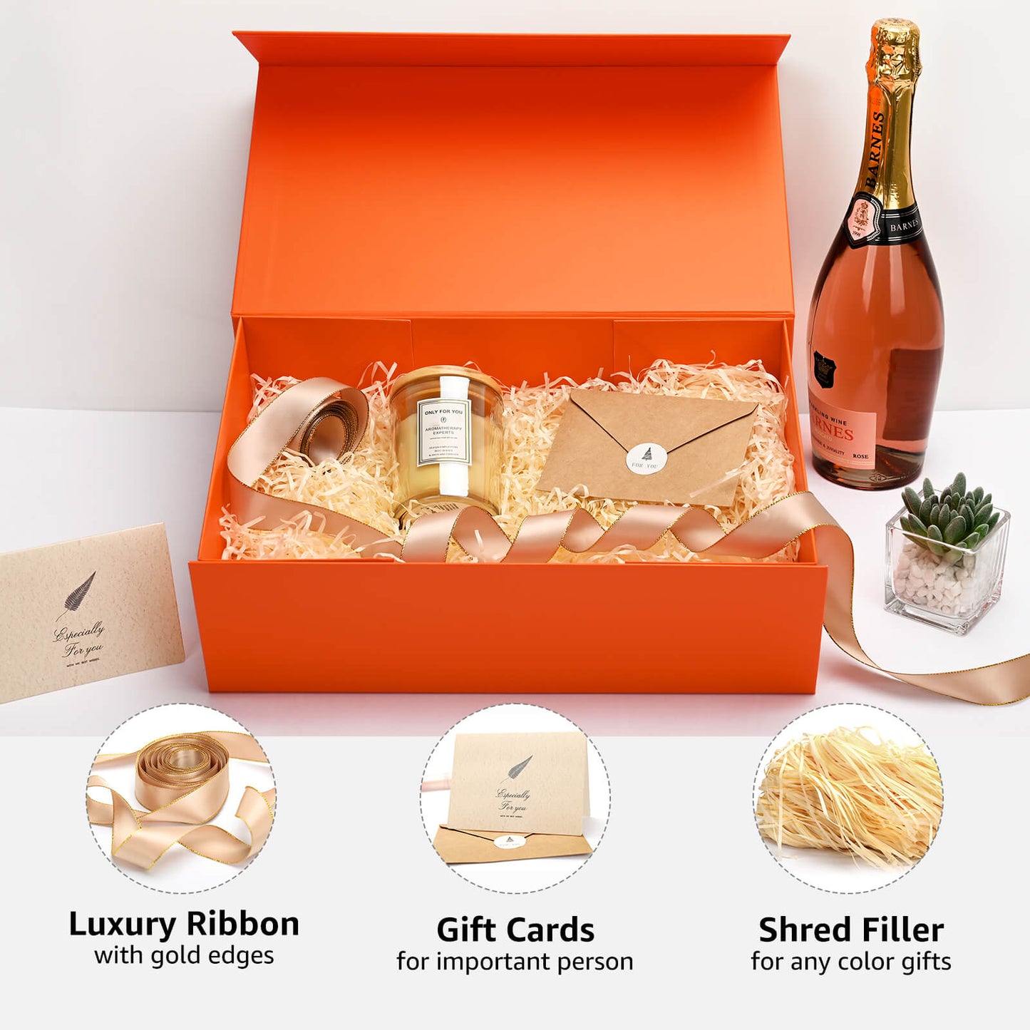LIFELUM Orange Gift Box 13.8in