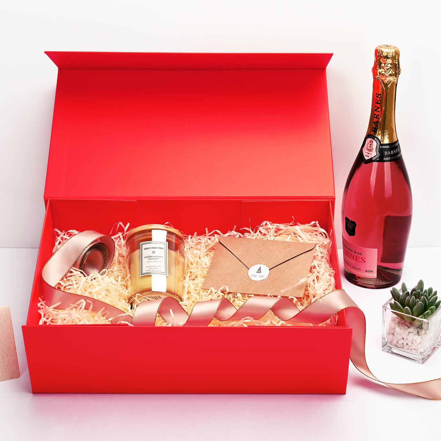 LIFELUM Red Gift Box 13.8in