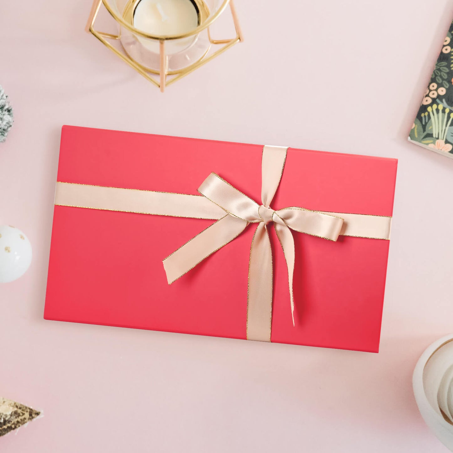 LIFELUM Red Gift Box 13.8in