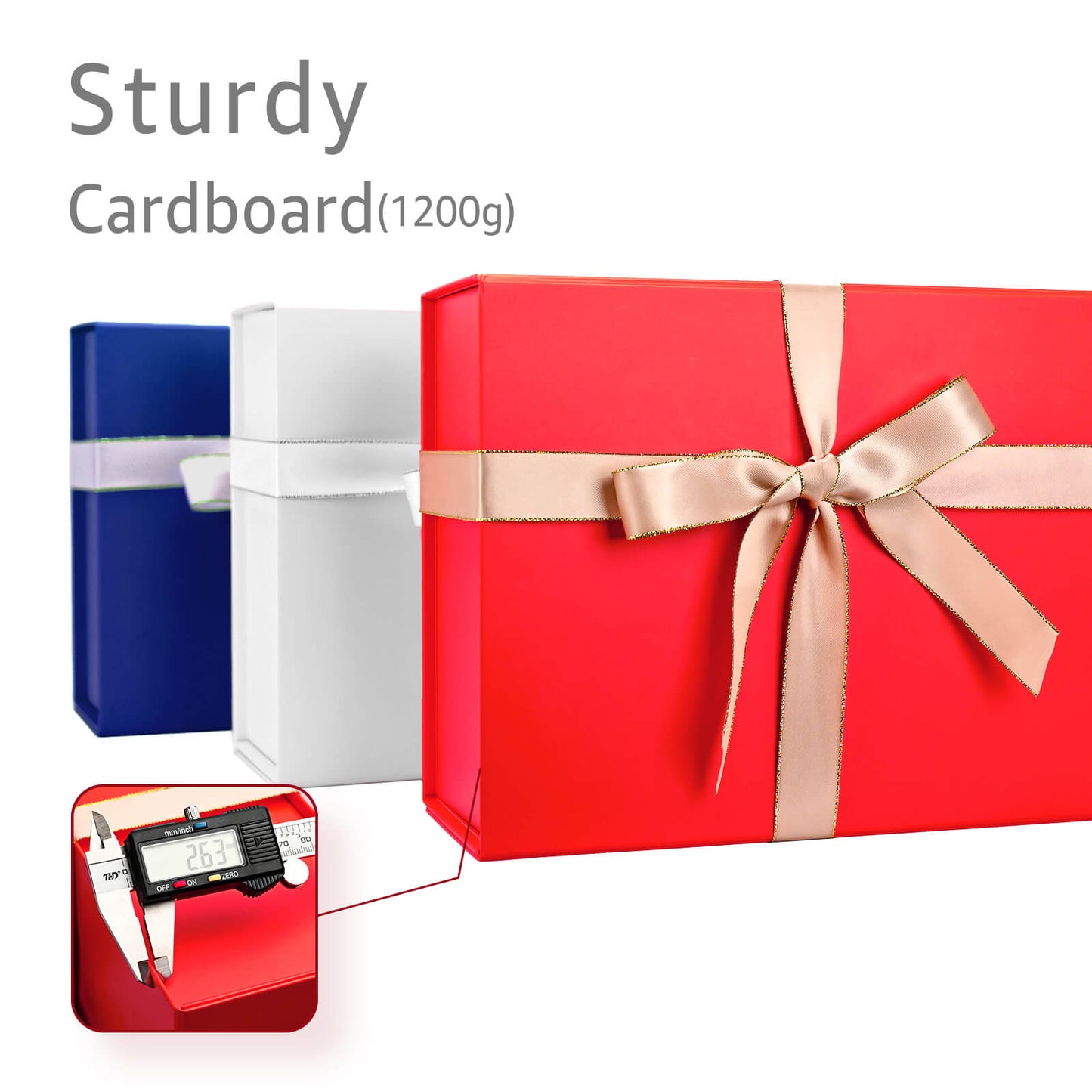 LIFELUM Red Gift Box 13.8in