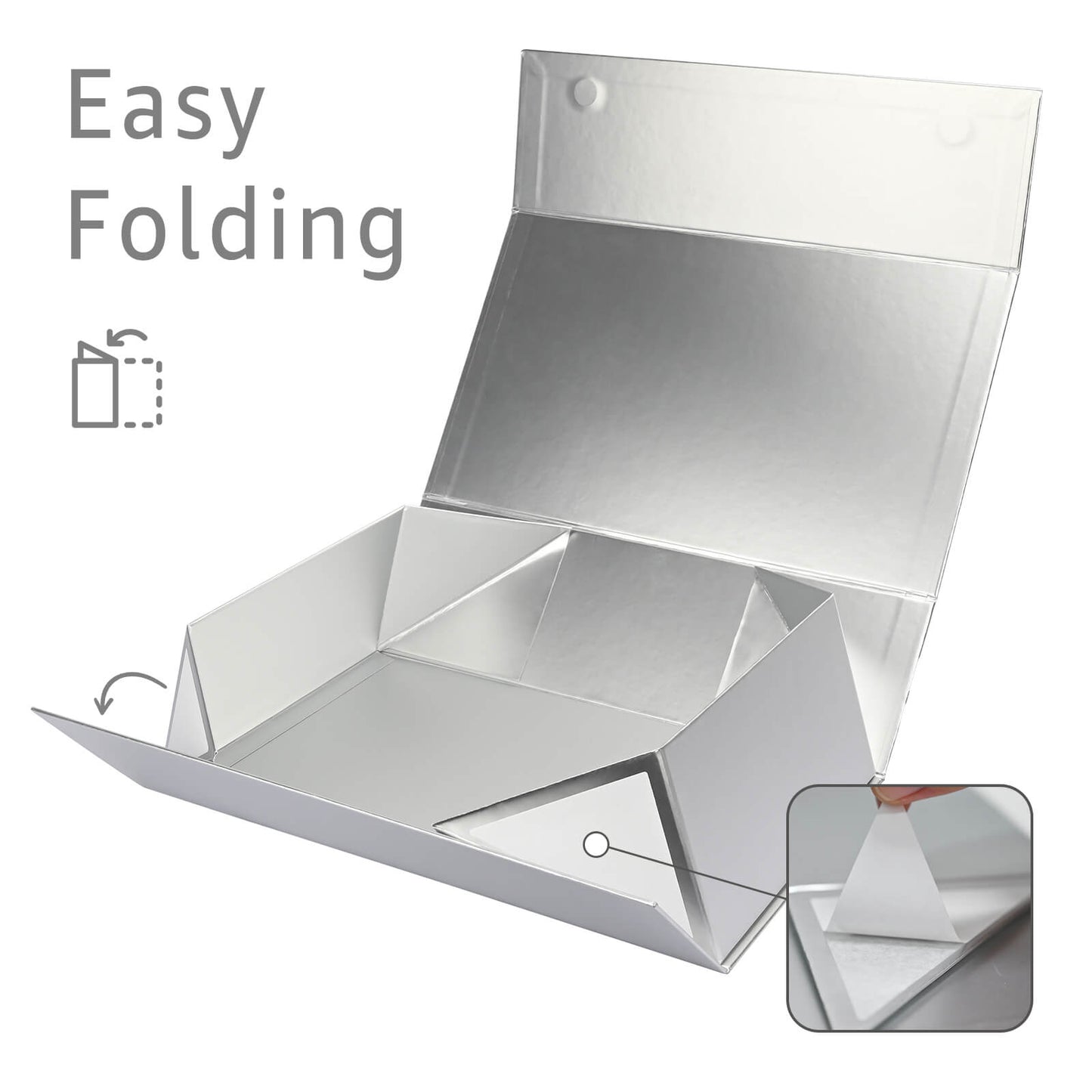 LIFELUM Silver Gift Box 13.8in