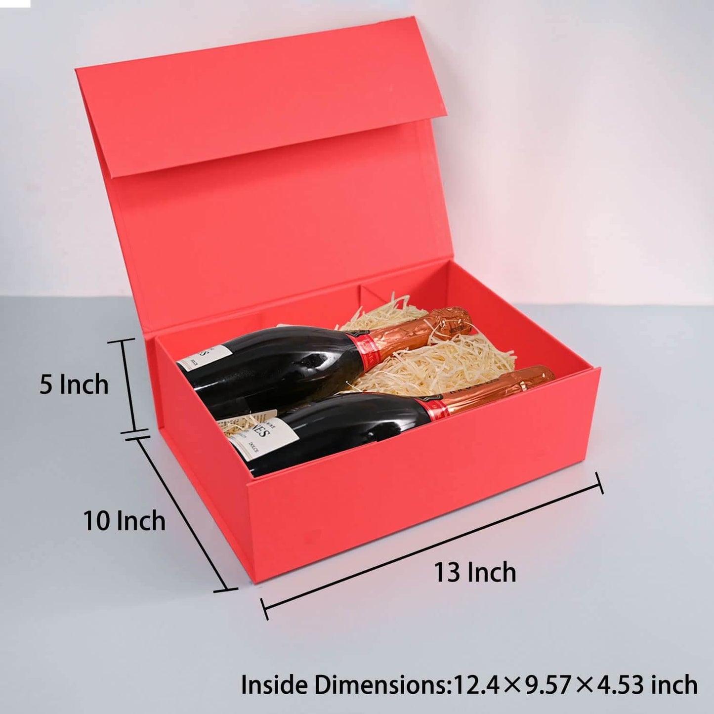 LIFELUM Red Gift Box 8in