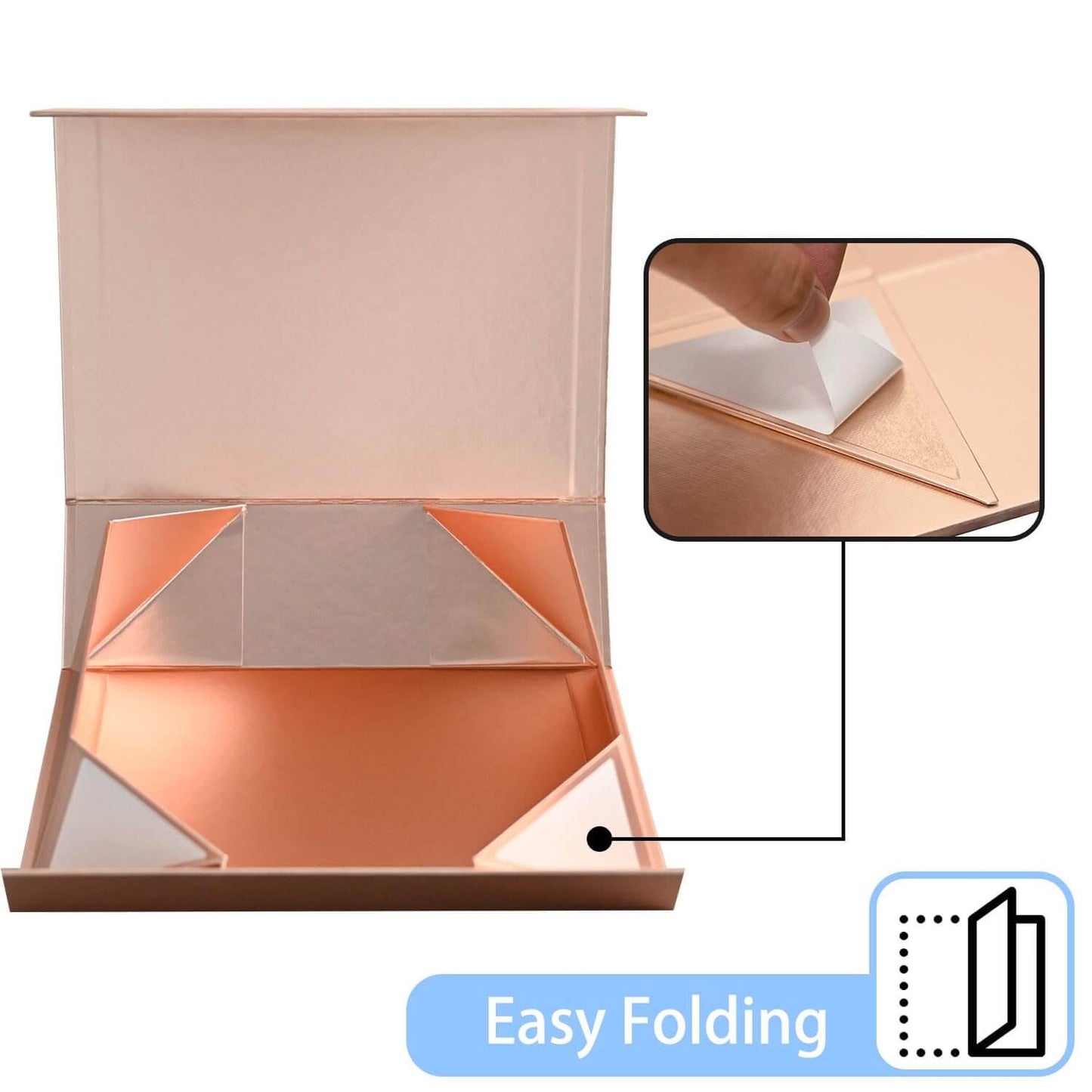 LIFELUM Rose Gold Gift Box 11in