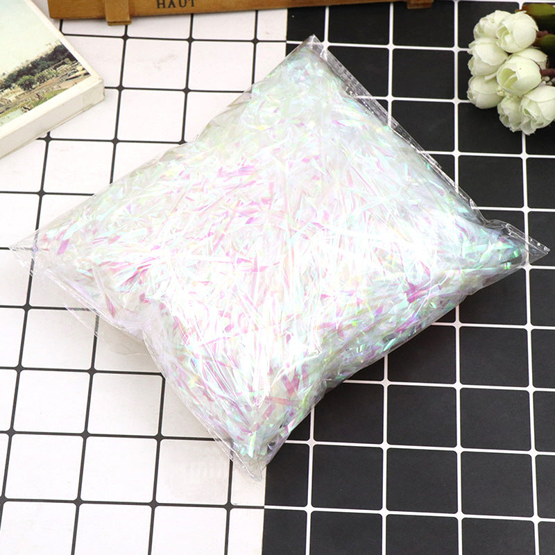 Spot Wholesale | Glitter Raffia Glitter Silk 30g/50g/100g Pack