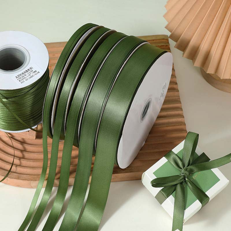 Spot Wholesale | Military Green Packaging Ribbons