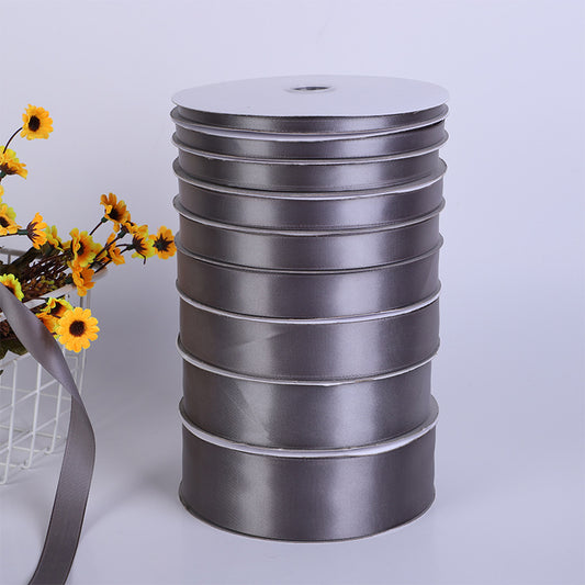 Spot Wholesale | Dark Grey Increased Density Gift Wrapping Ribbon