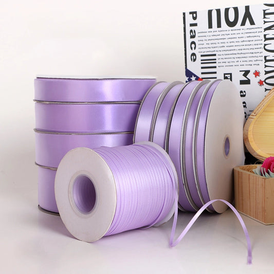 Spot Wholesale | Lilac Plain Polyester Gift Wrapping Ribbon