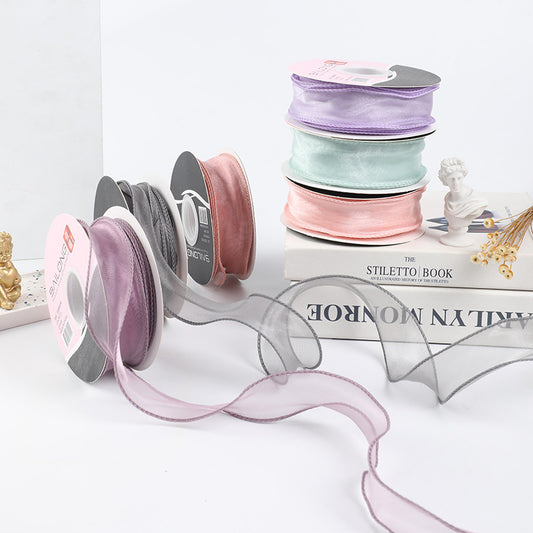 Spot Wholesale | Fishtail Yarn Gift Wrapping Floral DIY Ribbon