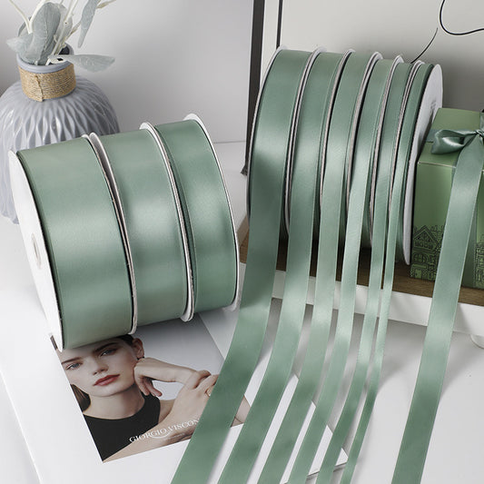Spot Wholesale | New Avocado Color Gift Wrapping Ribbon