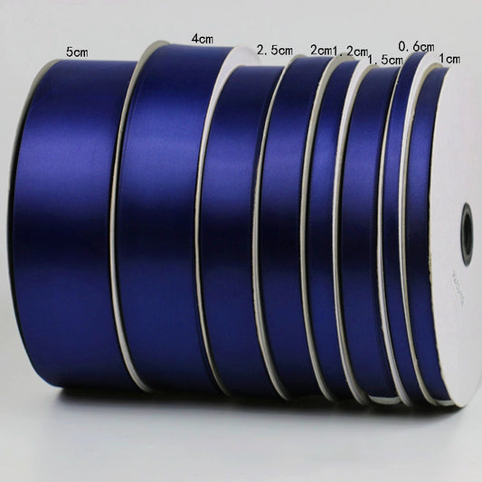 Spot Wholesale | Deep Blue Wedding Gift Box Candy Box Ribbon