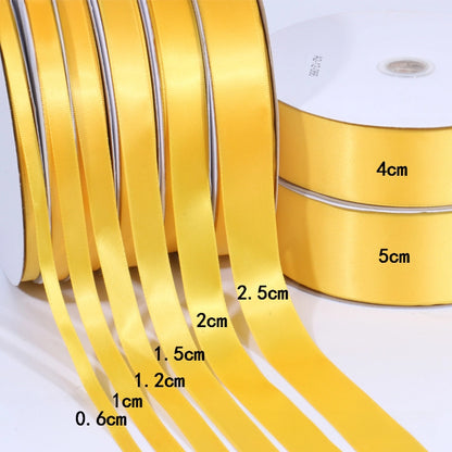 Spot Wholesale | Golden High-Density Gift Wrapping Ribbon