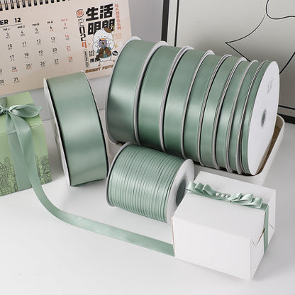 Spot Wholesale | New Avocado Color Gift Wrapping Ribbon