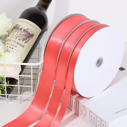 Spot Wholesale | Light Red Gift Wrapping Ribbon for Valentine's Day
