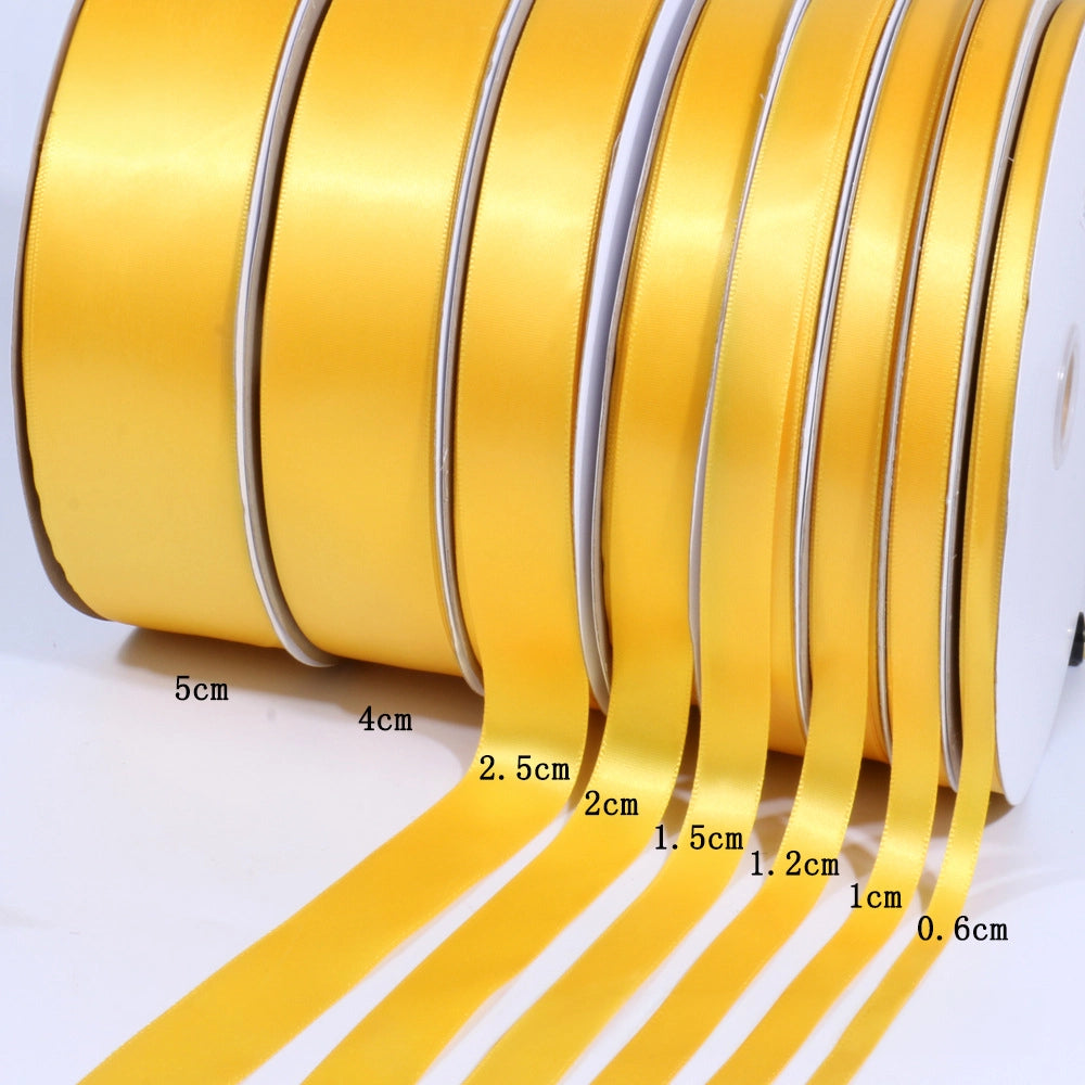 Spot Wholesale | Golden High-Density Gift Wrapping Ribbon