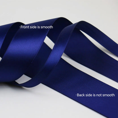 Spot Wholesale | Deep Blue Wedding Gift Box Candy Box Ribbon