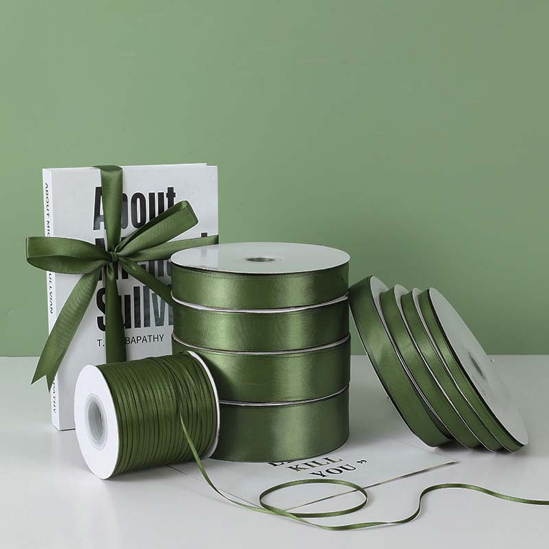 Spot Wholesale | Military Green Packaging Ribbons