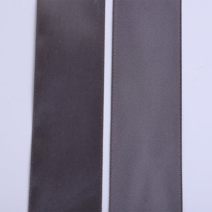 Spot Wholesale | Dark Grey Increased Density Gift Wrapping Ribbon