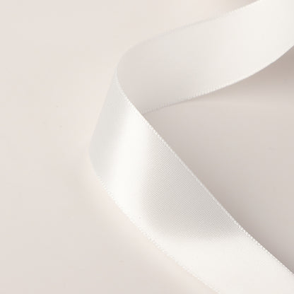 Spot Wholesale | White Polyester Woven Ribbon Jacquard Ribbon