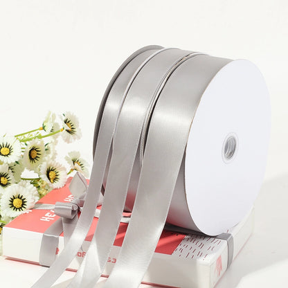 Spot Wholesale | High-Density Silver-Gray Packaging Ribbon