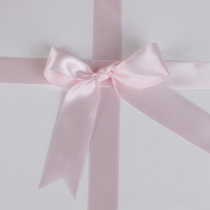 Spot Wholesale | Pale Pink Polyester Woven Ribbon Jacquard Ribbon