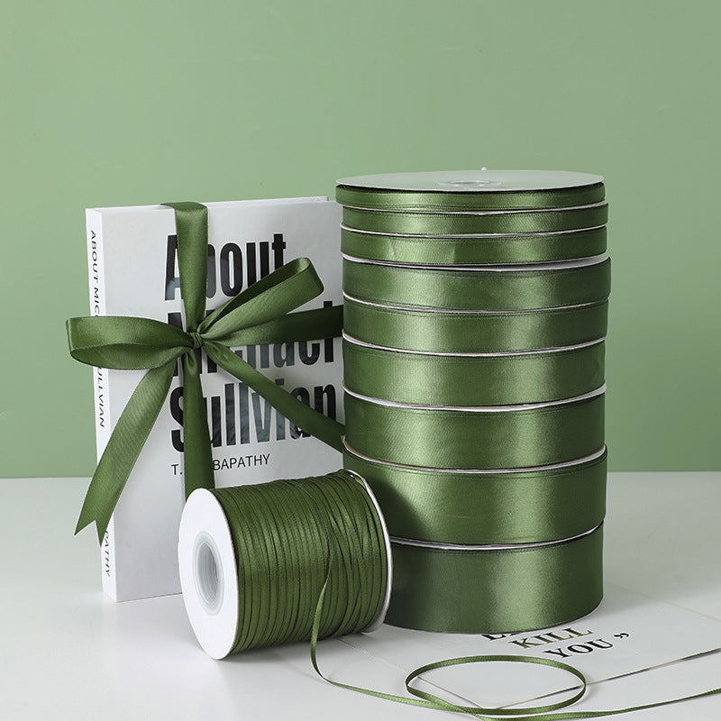 Spot Wholesale | Military Green Packaging Ribbons