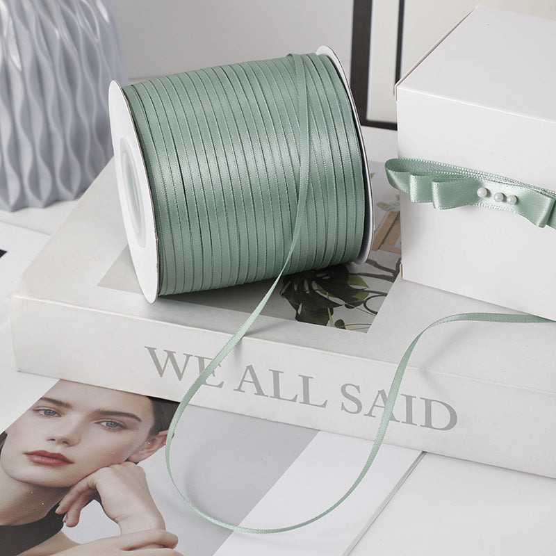 Spot Wholesale | New Avocado Color Gift Wrapping Ribbon