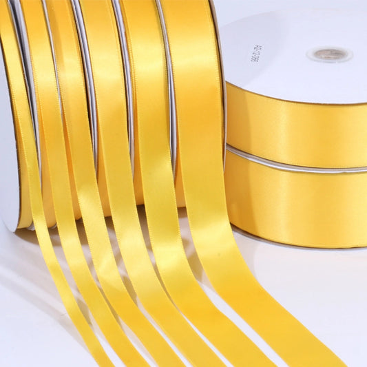 Spot Wholesale | Golden High-Density Gift Wrapping Ribbon