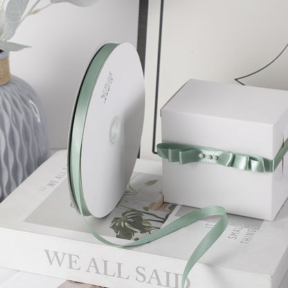 Spot Wholesale | New Avocado Color Gift Wrapping Ribbon
