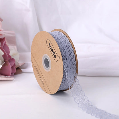 Spot Wholesale | Lace Gift Flower Clothing Packaging Ribbon 2.5CM