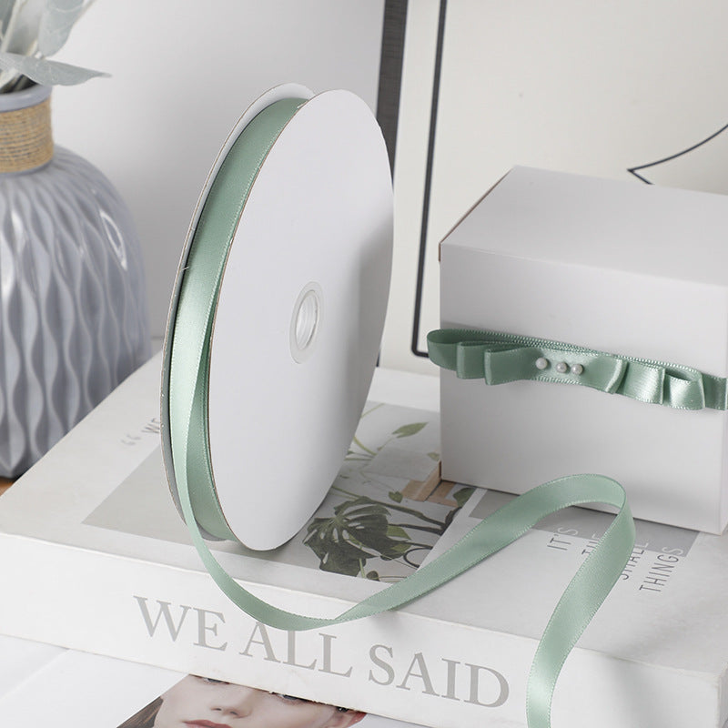 Spot Wholesale | New Avocado Color Gift Wrapping Ribbon