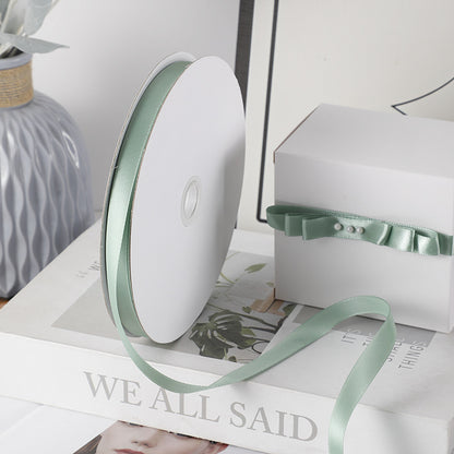 Spot Wholesale | New Avocado Color Gift Wrapping Ribbon