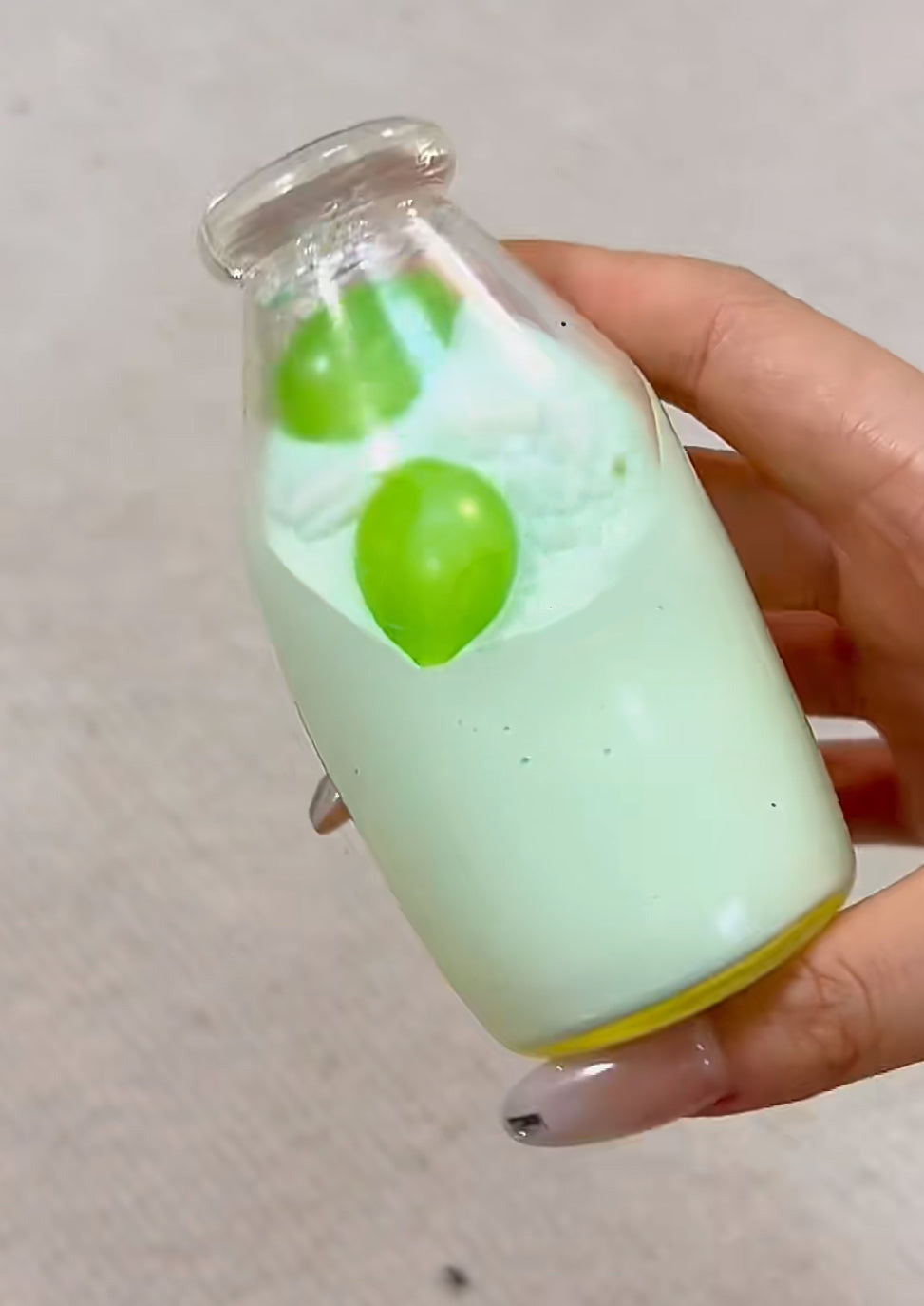 Milk Series Squishy Bottle Fidget Toy