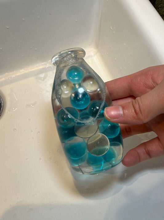Ocean Pearl Squishy Sensory Bottle Fidget Toy
