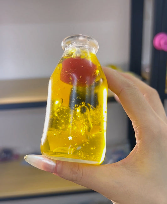 Mix Fruit Squishy Bottle Fidget Toy