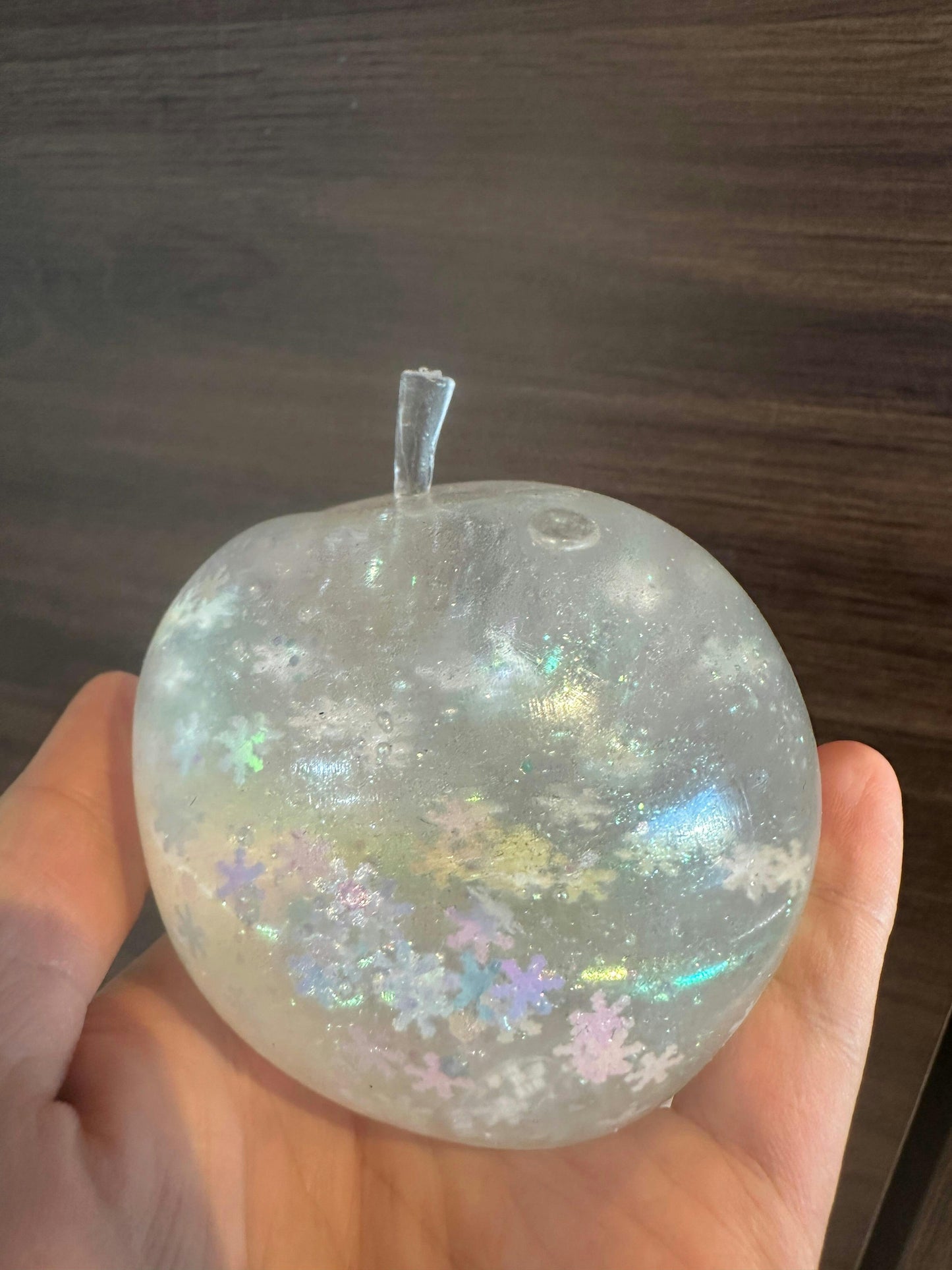 Nebula Galaxy Apple Squishy Fidget Toy