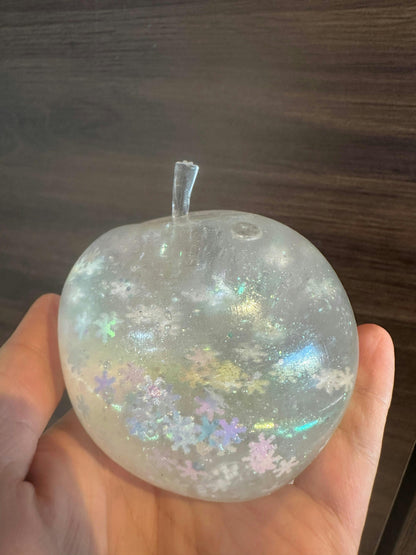 Nebula Galaxy Apple Squishy Fidget Toy