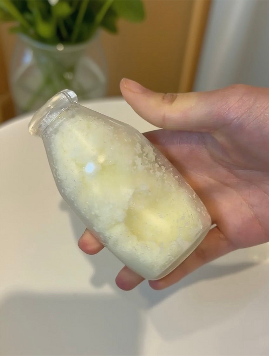 Slushy Milk Squishy Sensory Bottle Fidget Toy
