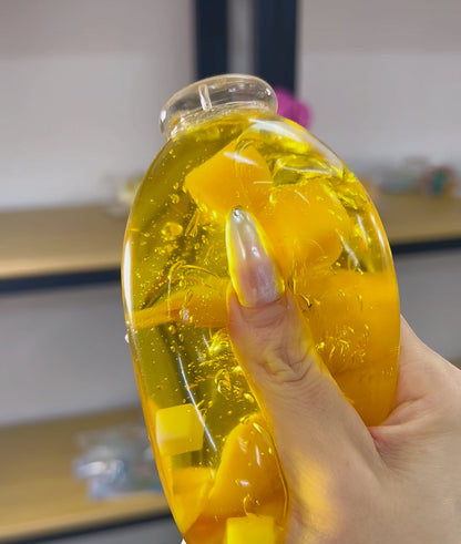 Mango Squishy Bottle Fidget ToyMango Squishy Bottle Fidget Toy