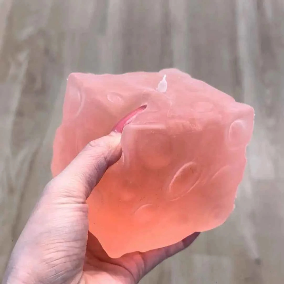 Fruit GummyLarge cheese Squishy -Handmade Vaseline SlowRebound Stress Toy