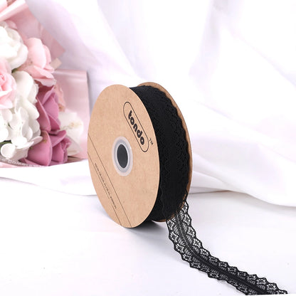 Spot Wholesale | Lace Gift Flower Clothing Packaging Ribbon 2.5CM