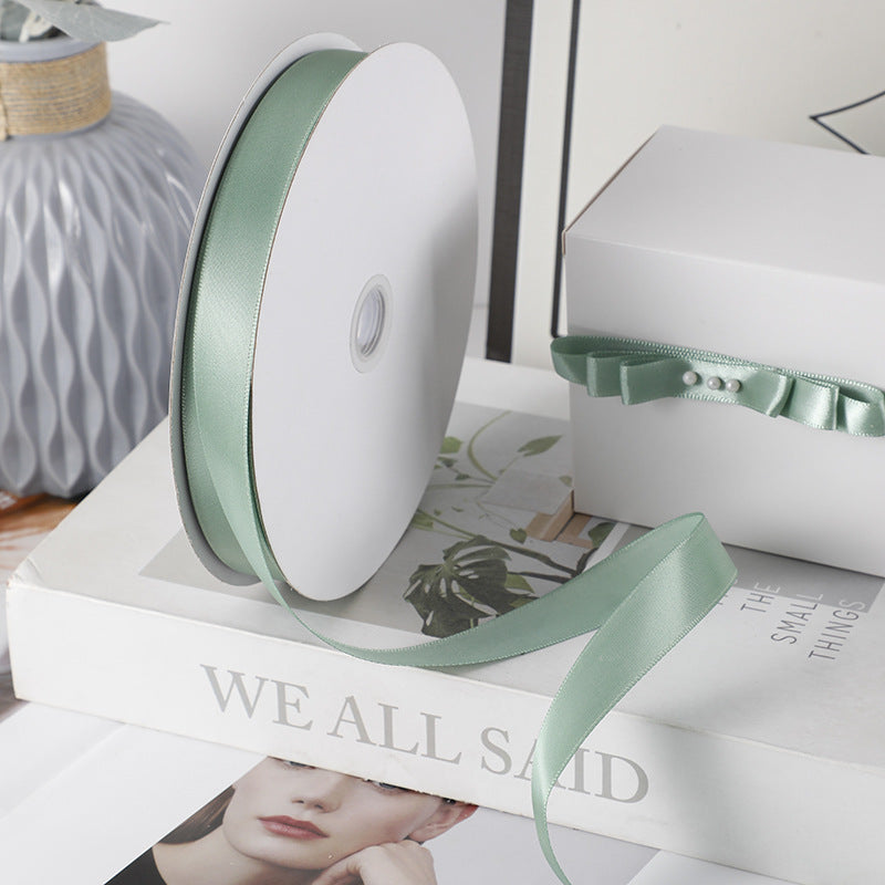 Spot Wholesale | New Avocado Color Gift Wrapping Ribbon