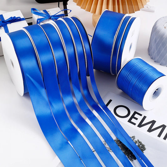 Spot Wholesale | Royal Blue Gift Wrap Colorful Ribbon