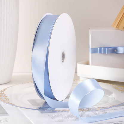Spot Wholesale | Multi-specification Lake Blue Packaging Ribbon