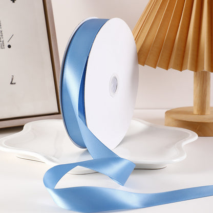 Spot Wholesale | Gray Blue Gift Wrap Colorful Ribbon